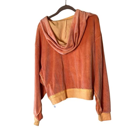 Pullover Hoodie by Out From Under Urban Outfitters Orange Size M - Picture 3 of 7